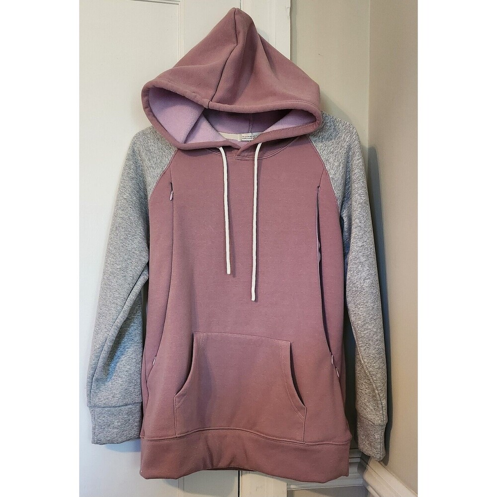 We Are The Advocate of Healthy Breastfeeding Hoodie Sweatshirt Pink Women Small